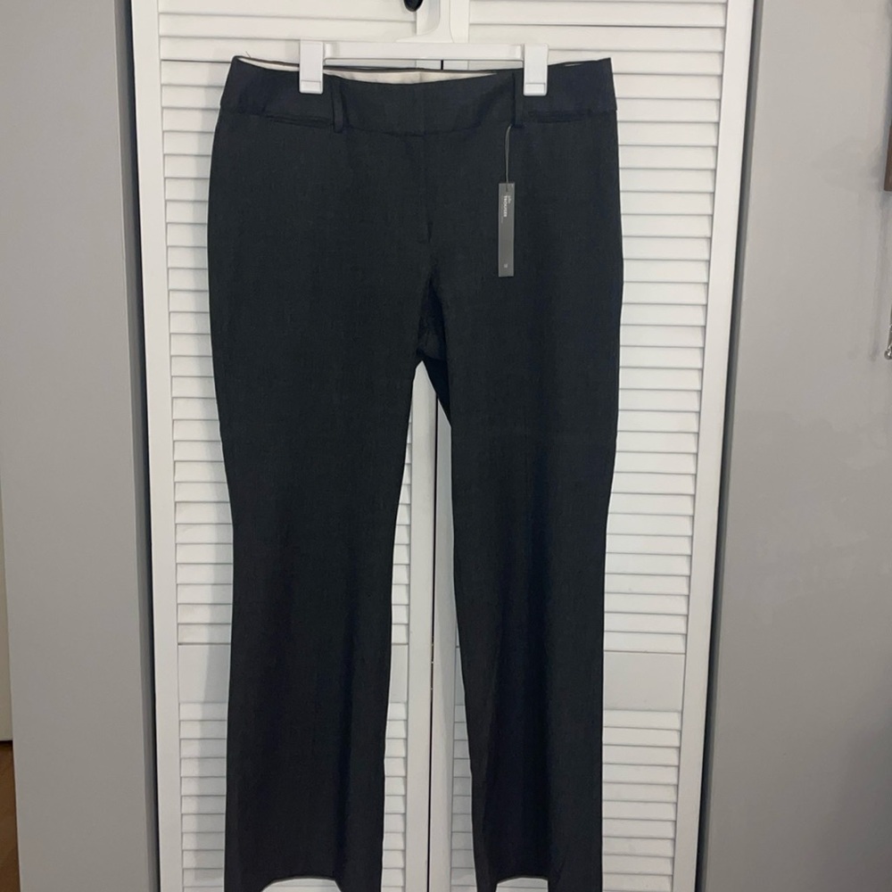 Loft Gray Dress Pants Julie (curvy) Fit NWT